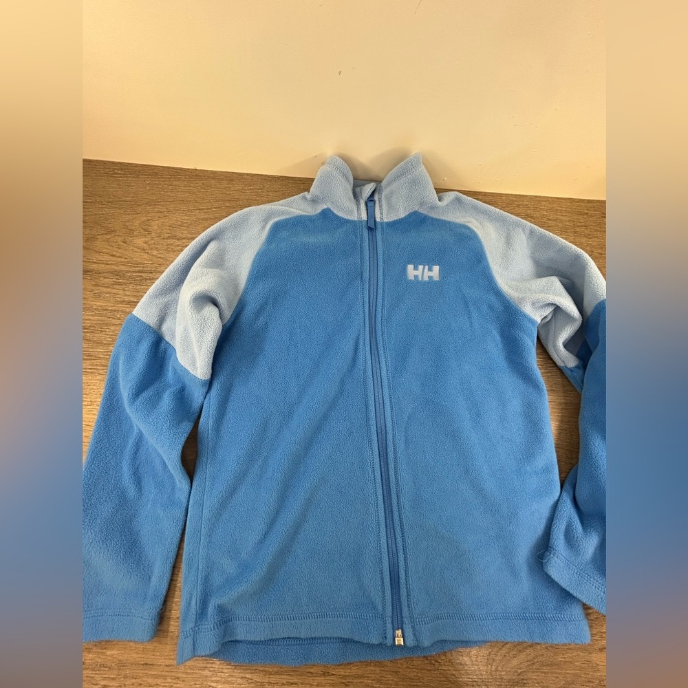 Helly Hansen Two-Tone Blue Fleece Base Layer